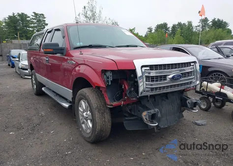 2014 Ford F150 Xlt z USA, uszkodzony, nr VIN 1FTEX1EM1EFC80941